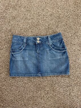 So Wear it Declare it Low Rise Mini Skirt